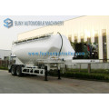 2 Axle Conoid Shape Dry Bulk Tank Trailer 24 M3 Cement Tanker Semi Trailer